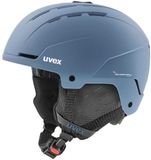 Uvex Stance Skihelm Stone/Blue Matt - 51-55 cm