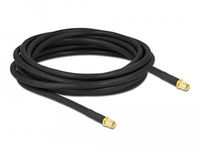 Delock 90451 coax-kabel LMR300 5 m SMA Zwart