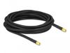 Delock 90451 coax-kabel LMR300 5 m SMA Zwart
