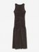Vero Moda Jurk VMBENEDICTE Lange jurk Chocolate Torte