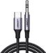 UGreen USB-C naar 3.5mm Audio Jack Kabel - 1 meter - Zwart
