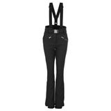 Peak Mountain Dames skibroek zwart/goudroze M