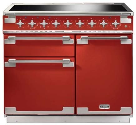 Falcon ELS100EIRDEU - Fornuis - 100 cm - Inductie - Rood - Energieklasse A