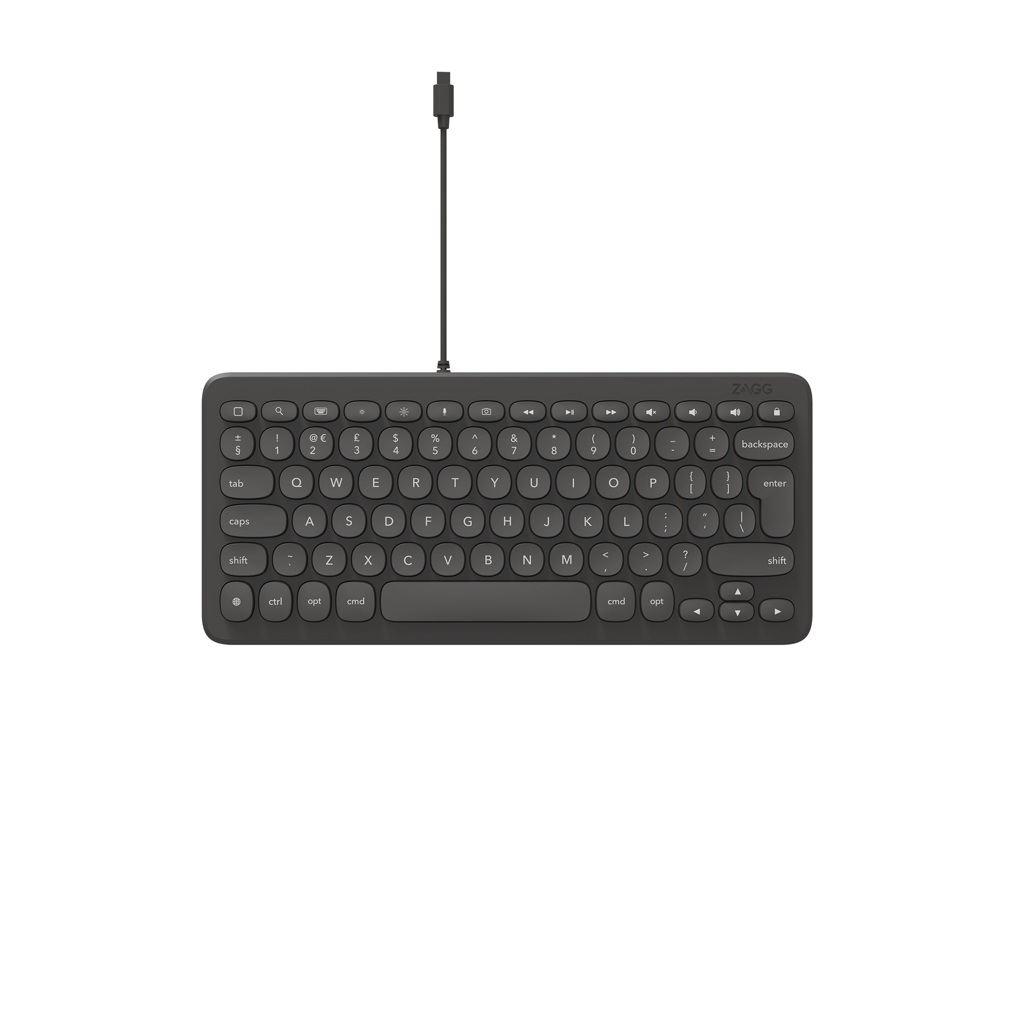 ZAGG Connect Keyboard - Universeel - Lightning - QWERTZ Zwitsers - Zwart