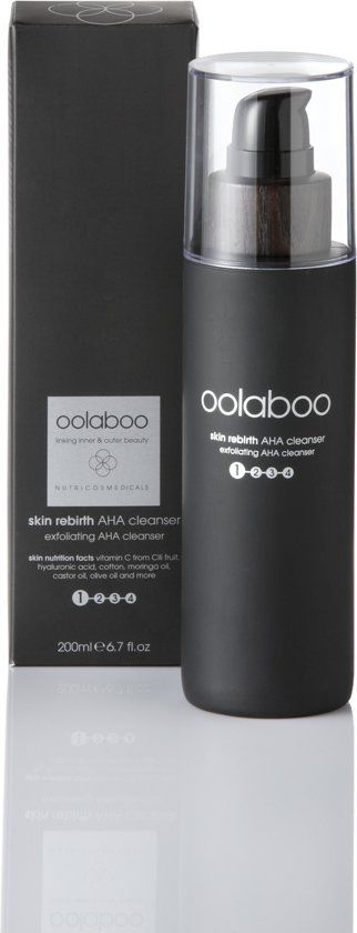 Oolaboo skin rebirth aha cleanser - Gezichtsreinigingsmiddel