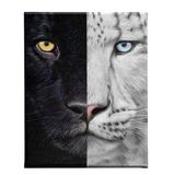 Homemania Muurfoto, Feline-dieren, voor woonkamer, slaapkamer, meerkleurig, 45 x 3 x 70 cm, HM20KNV45 x 70 – 6, polyester, hout