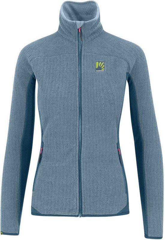 Karpos Rocchetta Fleece Jacket Women - Mountain Spring / Bering Sea - Size L - 2024