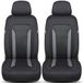 BMW Housse de siège pour BMW X5 BJ 2006-13 – Housses de siège pour conducteur et passager en Noir/Gris