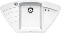 Blanco Keukenspoelbak 514750 Graniet Wit Trapezium 93x51 cm