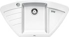 Blanco Keukenspoelbak 514750 Graniet Wit Trapezium 93x51 cm