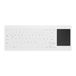 Contour Design Active Key AK-C4412F Clavier médical USB QWERTZ allemand blanc