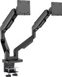 GAME HERO® Monitor arm 2 Schermen - Monitorbeugel - Monitorarm - Geschikt voor 17-34 inch (20kg) - Zwart