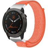 Strap-it Garmin Bracelet nylon Garmin Approach S70 - 47mm (orange)