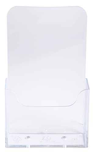 Exacompta Brochurehouder - Set van 10 - DIN DL - Crystal