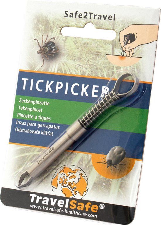 Travelsafe Tickpicker - Grijs
