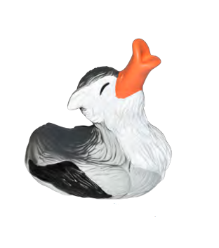 Wild Republic Rubber Duck Wolf