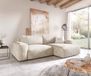 DELIFE Hoekbank Lanzo XL Cord Beige 270x180 cm