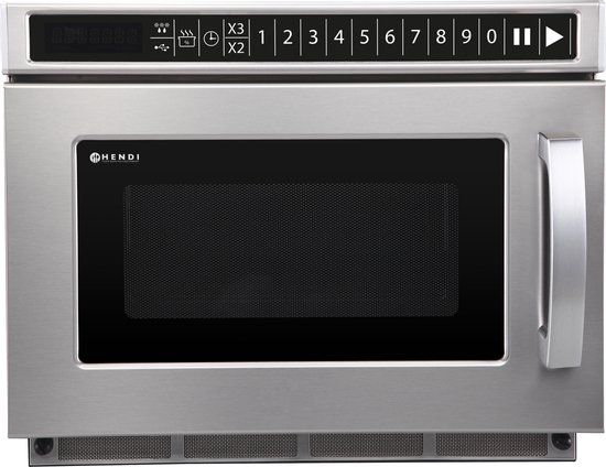 Hendi Magnetron programmeerbaar met USB 1800W - 18L - Grijs