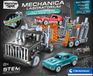 Clementoni Autotransporter XL - 2-in-1 Vrachtwagen Bouwpakket met Werkend Stuur