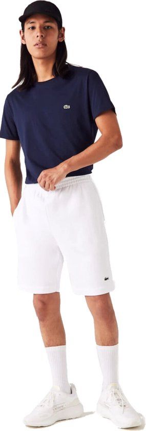 Lacoste Short Heren - Wit - Maat XL