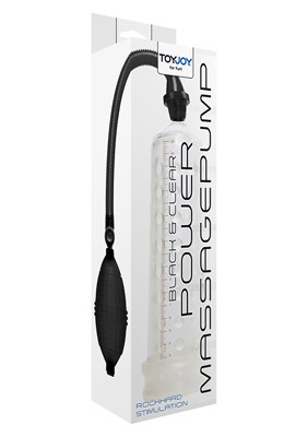 POWER Massage Pump W. Sleeve Clear