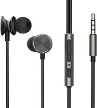 Joyroom In Ear Oordopjes met microfoon - Zwart