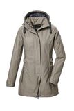 G.I.G.A. DX Gw 22 Wmn Sftshll Prk dames Softshell parka/softshell jas met afritsbare capuchon