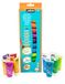 Pébéo 636906 Dekenset acrylverf, 12 x 20 ml, kleuren, pailletten, 20 ml (12 stuks)