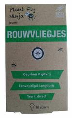 InnovaLand Fruitvliegjes Plakstrips – 25 Stuks, Ecologisch, Gifvrij, 130x80 Mm, Voor Rouwvliegjes En Fruitvliegjes In Potgrond En Keuken