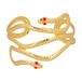 Boland - Goudkleurige armband voor kostuums | Sieradenaccessoires voor carnaval, themafeesten en outfits
