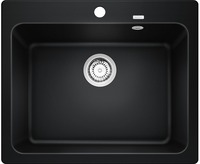 Blanco Naya 6 - Silgranit Spoelbak - Zwart - 615x510mm - 4020684730938
