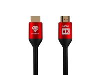 Genesis HDMI Kabel 3m 8K PS5/PS4 Zwart/Rood