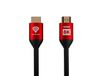 Genesis HDMI Kabel 3m 8K PS5/PS4 Zwart/Rood
