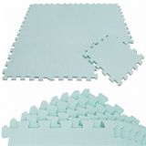 LittleTom Van dag Één: 9-delige Baby Puzzel Speelmat - 30x30 EVA Schuim Kruipmat Vloermat Speeltapijt Kind