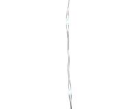 Merkloos Lumineo Draadverlichting - 5x - zilver - 20 led lampjes - helder wit - 95 cm