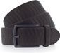 b.belt Leren riem Matteo Belt W90 Anthracite bruine