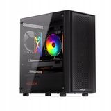 Krux Scor Mini Tour Behuizing mATX, Noir