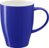 Bellatio Design Koffiemok Paris - Kobalt Blauw - Porselein - 350 ml