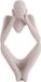 Present Time Dreaming beeld H21cm lichtgrijs
