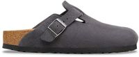 Birkenstock Boston Suède Charcoal Maat 42