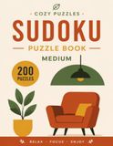Sudoku Puzzle Book: 200 Medium Puzzles for Adults