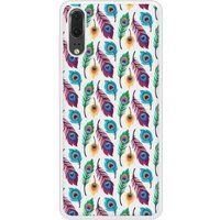 P20 Peacock Feather Rubberen siliconen hoesje