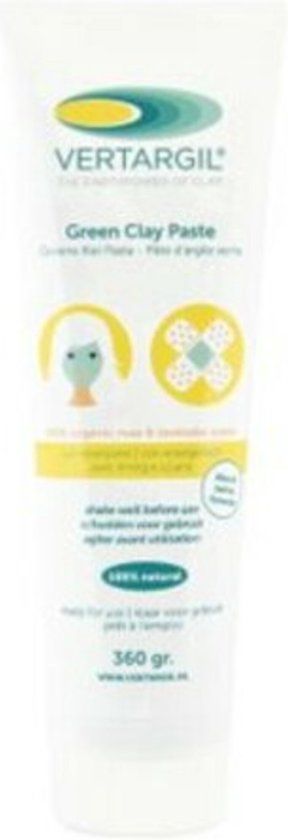 Vertargil Reinigings Groene Leem - 360 ml - Bodycrème