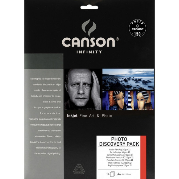 Canson Photo Discovery Pack 14 sheets