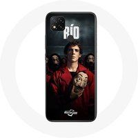 Maniacase Etui voor Xiaomi Redmi 9C La Casa De Papel Rio Masker