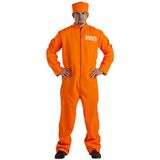 Dress Up America Gevangene Kostuum voor Volwassenen