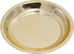 Un vase rond en or pour eau bénite