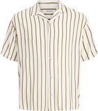 Jack & Jones Resort chemise Coupe ample Olive poussiéreuse Manches courtes Coton L