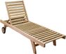 AVH-Collectie Fania ligbed 200x65xH35 cm teak verstelbaar
