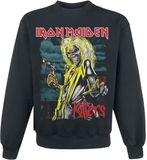 Iron Maiden Killers Green Clouds Heren Sweatshirts - Zwart - XL
